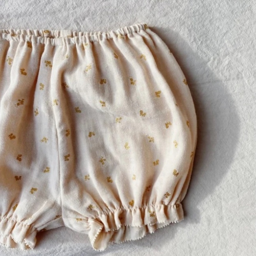 Nwt Konges Sløjd Zalie Bloomers Size 9M Mandarin
